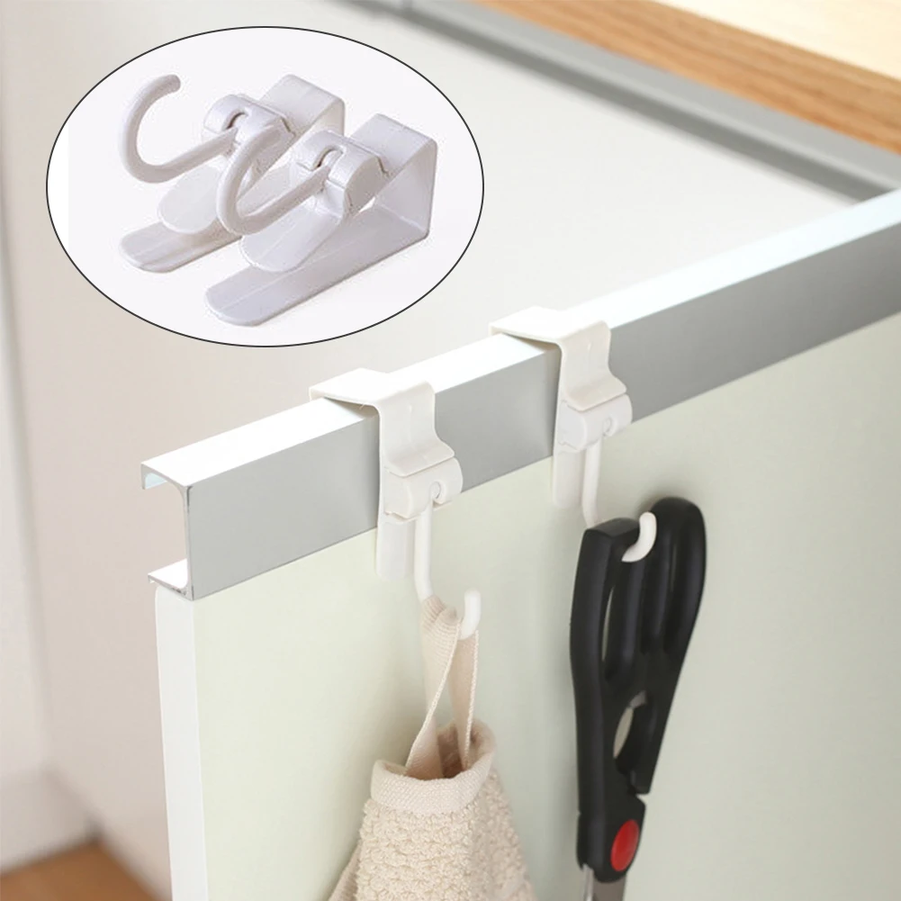 2PCS Door Hook Rotatable Organizer Storage Bathroom Plastic Hanging Office Clothes Cabinet Holder Home Kitchen Over
2PCS Door Hook Rotatable Organizer Storage Bathroom Plastic Hanging Office Clothes Cabinet Holder Home Kitchen Over