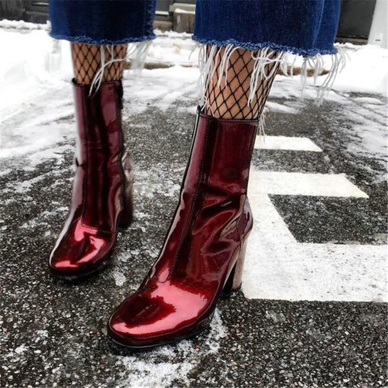 2019 NEWEST Ankle Design Women's Boots Round Toe Square Heel Boots Women's Martin Boots Silver Women's Shoes
2019 NEWEST Ankle Design Women's Boots Round Toe Square Heel Boots Women's Martin Boots Silver Women's Shoes