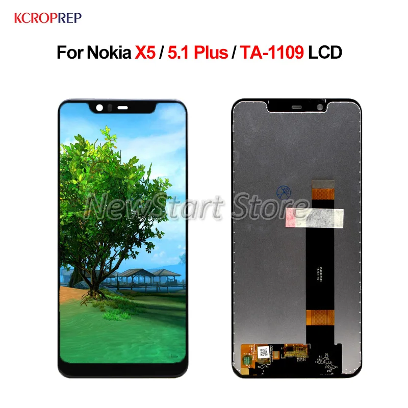 For Nokia X5 LCD Display Touch Screen Digitizer Assembly 100% New 5.86" Replacement Accessory For Nokia 5.1 Plus TA-1109 lcd
For Nokia X5 LCD Display Touch Screen Digitizer Assembly 100% New 5.86" Replacement Accessory For Nokia 5.1 Plus TA-1109 lcd