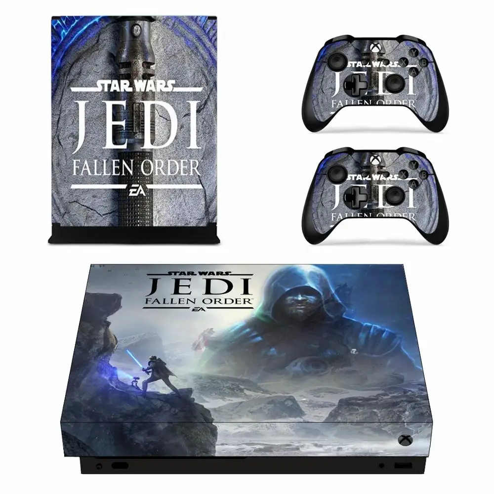 Star Wars Jedi Fallen Order Stickers Xbox one x skin sticker Pegatinas Adesivo For xbox one x console and Two Controllers Skins
Star Wars Jedi Fallen Order Stickers Xbox one x skin sticker Pegatinas Adesivo For xbox one x console and Two Controllers Skins