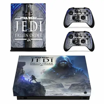 Star Wars Jedi Fallen Order Stickers Xbox one x skin sticker Pegatinas Adesivo For xbox one x console and Two Controllers Skins
Star Wars Jedi Fallen Order Stickers Xbox one x skin sticker Pegatinas Adesivo For xbox one x console and Two Controllers Skins