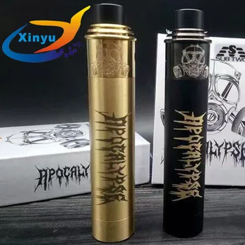 Apocalypse Gen 2 Starter Kit e cigarette brass Material Mechanical mod kit mech mod mechanical mod with 24mm RDA Drip atomizer
Apocalypse Gen 2 Starter Kit e cigarette brass Material Mechanical mod kit mech mod mechanical mod with 24mm RDA Drip atomizer
