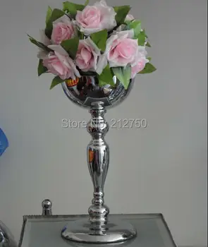 Home party decoration 33cm 13" silver wedding table centerpieces vase 10pcs/lot Express free shipping
Home party decoration 33cm 13" silver wedding table centerpieces vase 10pcs/lot Express free shipping