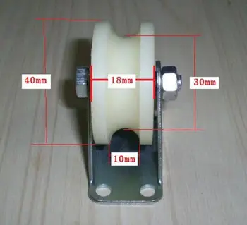 2Pieces/Lot Wheel Diameter:40mm 1.5 Inch Bracket U Groove Nylon Wheel Lifting Bearing Bracket Pulley
2Pieces/Lot Wheel Diameter:40mm 1.5 Inch Bracket U Groove Nylon Wheel Lifting Bearing Bracket Pulley