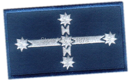 4" EUREKA SOUTHERN CROSS Flag Patch Cosplay Costume Embroidered Emblem iron on sew on badge applique
4" EUREKA SOUTHERN CROSS Flag Patch Cosplay Costume Embroidered Emblem iron on sew on badge applique