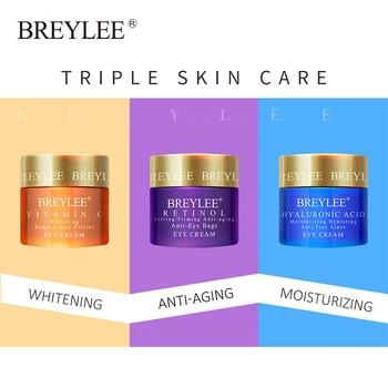 BREYLEE Eye Cream Eyes Serum Hyaluronic Acid Moisturizing Ageless Retinol Anti Wrinkle Firming Vitamin C Whitening Skin Care
BREYLEE Eye Cream Eyes Serum Hyaluronic Acid Moisturizing Ageless Retinol Anti Wrinkle Firming Vitamin C Whitening Skin Care