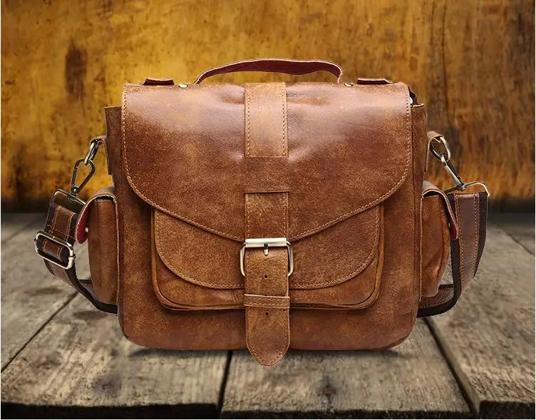 Vintage genuine leather male messenger bag business bag first layer cowhide leather shoulder bag casual trend men's leahter bag
Vintage genuine leather male messenger bag business bag first layer cowhide leather shoulder bag casual trend men's leahter bag