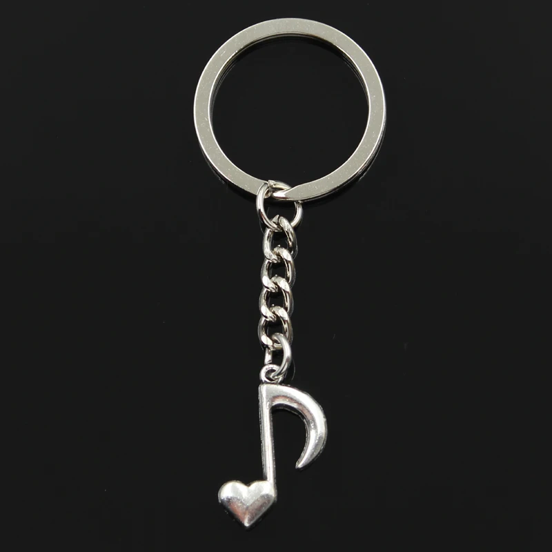 New Fashion Keychain 25x16mm heart musical note Pendants DIY Men Jewelry Car Key Chain Ring Holder Souvenir For Gift
New Fashion Keychain 25x16mm heart musical note Pendants DIY Men Jewelry Car Key Chain Ring Holder Souvenir For Gift