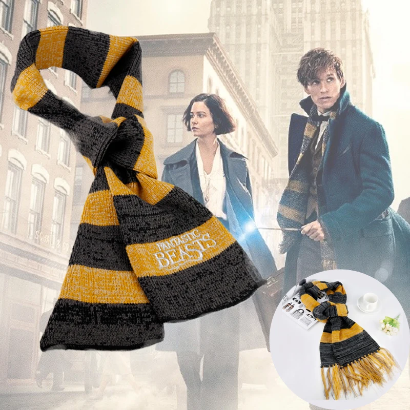 fashion Fantastic Beasts and Where to Find Them kids boys Scarf Newt Scamander Cosplay costume accessary 2 styles
fashion Fantastic Beasts and Where to Find Them kids boys Scarf Newt Scamander Cosplay costume accessary 2 styles