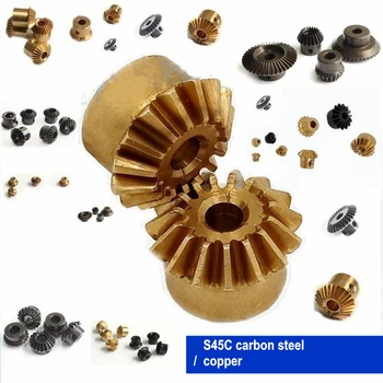 1PCS Bevel gear 0.4M 0.5M 0.8M 1M gear 90 degrees Transmission gear DIY Copper/steel/stainless steel
1PCS Bevel gear 0.4M 0.5M 0.8M 1M gear 90 degrees Transmission gear DIY Copper/steel/stainless steel