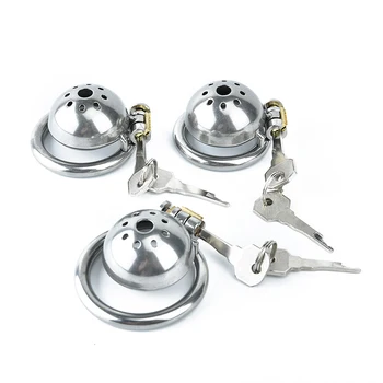 1PCS 304 stainless steel 40mm/ 45mm/50mm Male Chastity Device Super Small Short Cock Cage with Stealth lock Ring
1PCS 304 stainless steel 40mm/ 45mm/50mm Male Chastity Device Super Small Short Cock Cage with Stealth lock Ring