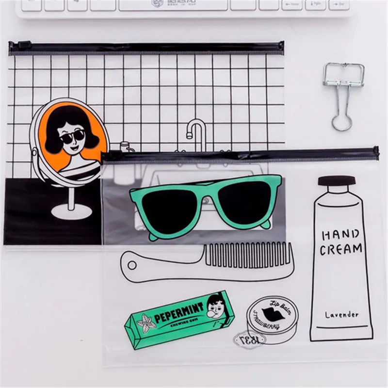 Cartoon PVC 23*17cm Cosmetic Bag Travel Makeup Case Women Zipper Bath Organizer Storage Pouch Toiletry Wash Beaut Pen Kit
Cartoon PVC 23*17cm Cosmetic Bag Travel Makeup Case Women Zipper Bath Organizer Storage Pouch Toiletry Wash Beaut Pen Kit
