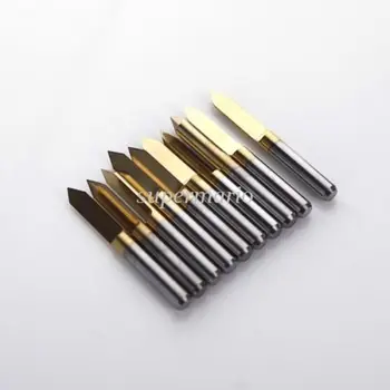 new 1pcs 25degree 0.2mm Titanium Coated V-shape Carbide PCB Engraving CNC Bit Router Tool
new 1pcs 25degree 0.2mm Titanium Coated V-shape Carbide PCB Engraving CNC Bit Router Tool