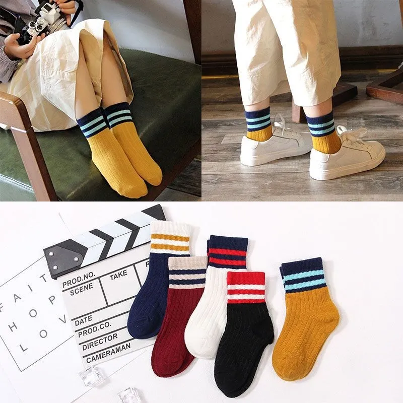 BibiCola 1-12Y children sock 5 pairs girls kids spring autumn fashion stripe sports socks children boys soft cotton casual socks
BibiCola 1-12Y children sock 5 pairs girls kids spring autumn fashion stripe sports socks children boys soft cotton casual socks