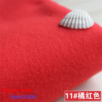 11# orange red 1 meter one side brushed Imitation woolen garment fabric for DIY colthes overcoat skirt suit dress material
11# orange red 1 meter one side brushed Imitation woolen garment fabric for DIY colthes overcoat skirt suit dress material