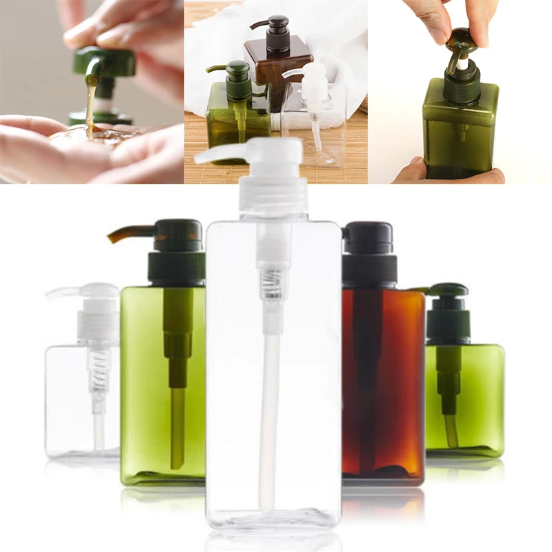 Maytir 150ml/250ml Empty Lotion Pressed Pump Bottles Shampoo dispense bottles Cosmetic Container For Refillable Bottles