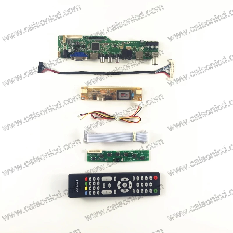 M6-V5.1 LCD TV controller board support HDMI VGA AUDIO AV USB TV for 18.5 inch 2-lamp 1366X768 panel G185XW01 V0 LM185WH1-TLH6
M6-V5.1 LCD TV controller board support HDMI VGA AUDIO AV USB TV for 18.5 inch 2-lamp 1366X768 panel G185XW01 V0 LM185WH1-TLH6