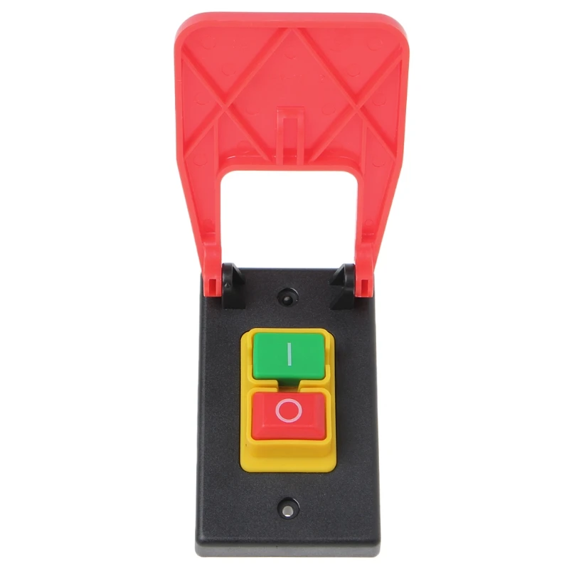 220V-240V 16A Electromagnetic Push Button Switch Paddle Switch Voltage Protection Table Saws Switch for Bench Saw Wood Machine
220V-240V 16A Electromagnetic Push Button Switch Paddle Switch Voltage Protection Table Saws Switch for Bench Saw Wood Machine