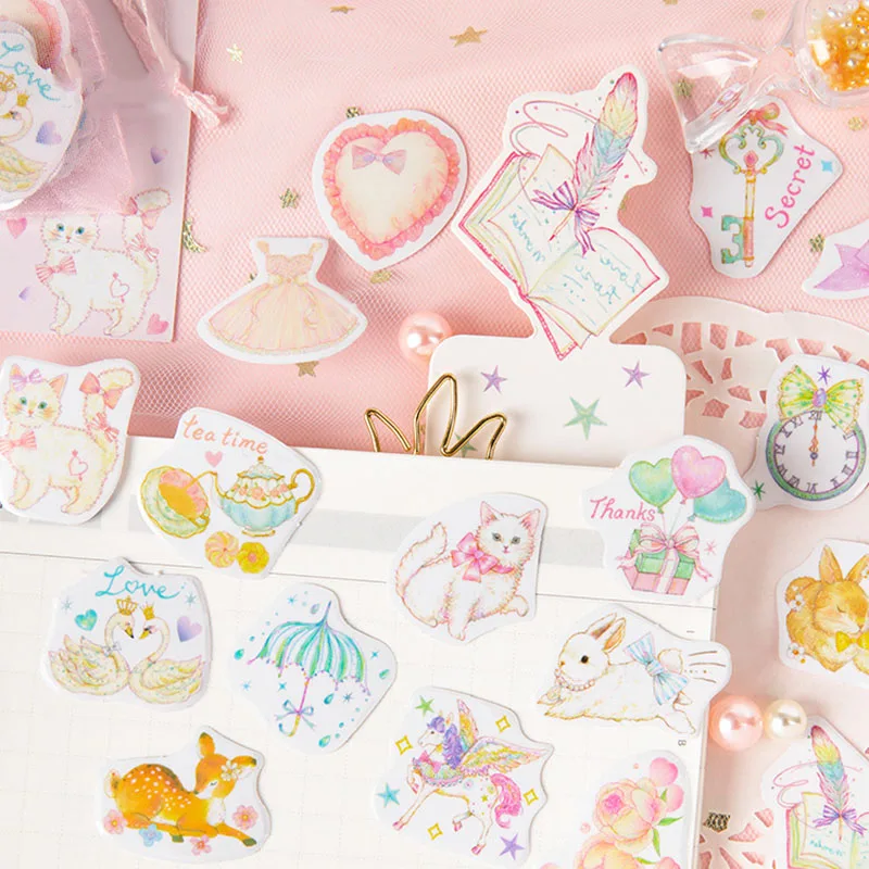 100Pcs Cute Stationery Stickers Kawaii Fantasy Unicorn StickersBullet Journal Paper Sticker For Kids Scrapbooking Diary Albums
100Pcs Cute Stationery Stickers Kawaii Fantasy Unicorn StickersBullet Journal Paper Sticker For Kids Scrapbooking Diary Albums