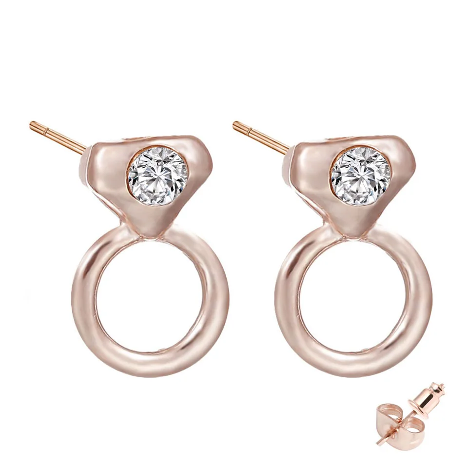 New Fashion Simple Rose Gold Stars Small Circle Alloy Stud Earrings For Women Jewelry Sweet Romantic Woman Stud Earrings Jewelry
New Fashion Simple Rose Gold Stars Small Circle Alloy Stud Earrings For Women Jewelry Sweet Romantic Woman Stud Earrings Jewelry