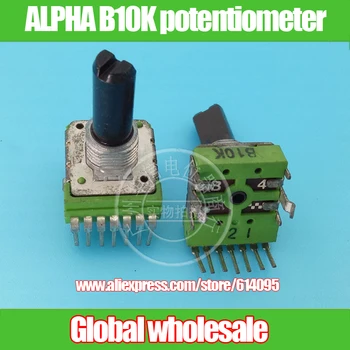 3pcs ALPHA 142-type B10K mixer volume vertical potentiometer / 7 feet / handle 20MMF
3pcs ALPHA 142-type B10K mixer volume vertical potentiometer / 7 feet / handle 20MMF