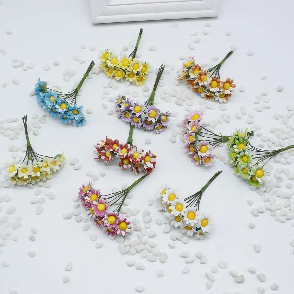 10 pcs 2 cm Mini Silk Artificial Cloth Gerbera Daisy Faux Flowers Bouquet Of Sunflower For Scrapbooking Garland Wedding Decorati
10 pcs 2 cm Mini Silk Artificial Cloth Gerbera Daisy Faux Flowers Bouquet Of Sunflower For Scrapbooking Garland Wedding Decorati