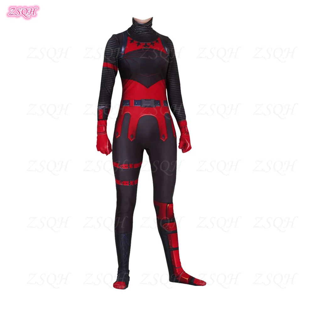ZSQH Red Black Knight Jumpsuit Game Battle Royale Cosplay Costume for kids children Bodysuit
ZSQH Red Black Knight Jumpsuit Game Battle Royale Cosplay Costume for kids children Bodysuit