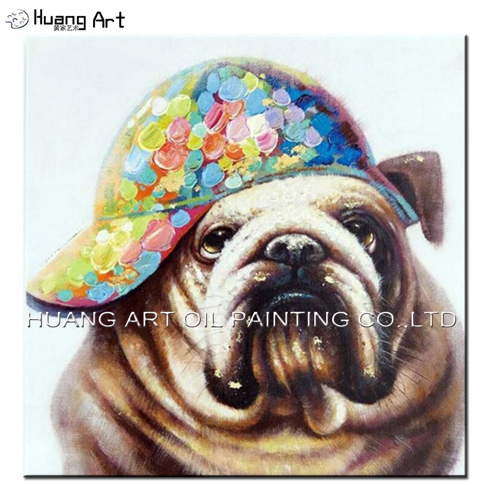 SharPei with Hat Acrylic Oil Painting Handmade Modern Dog Paintings for Living Room or Kids Gift Abstract Animal Wall Decor Art
SharPei with Hat Acrylic Oil Painting Handmade Modern Dog Paintings for Living Room or Kids Gift Abstract Animal Wall Decor Art