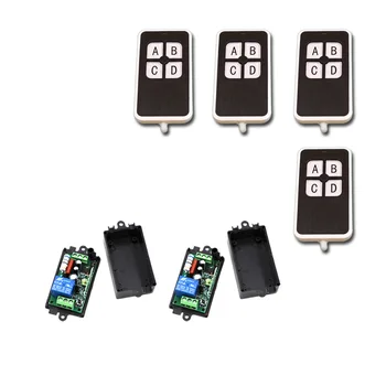 RF Wireless Remote Control Switch Systerm AC 110V 220V 1CH 1 CH 10A Relay Receiver Remote Control Switch 315Mhz/433Mhz
RF Wireless Remote Control Switch Systerm AC 110V 220V 1CH 1 CH 10A Relay Receiver Remote Control Switch 315Mhz/433Mhz