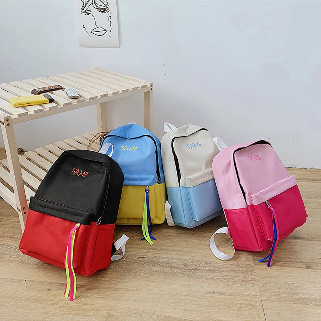 Harajuku Brief Grid Backpack White Black Women Travel Ribbon Panelled Backpack Students Canvas Double Shoulder Bag Mochila
Harajuku Brief Grid Backpack White Black Women Travel Ribbon Panelled Backpack Students Canvas Double Shoulder Bag Mochila