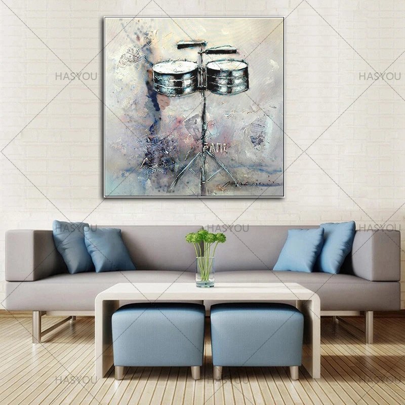 Drum Hand Painted Modern Abstract Canvas Oil Painting Wall Art Artist Pop Home Decoration Hotel Decor Office Decor Pictures
Drum Hand Painted Modern Abstract Canvas Oil Painting Wall Art Artist Pop Home Decoration Hotel Decor Office Decor Pictures
