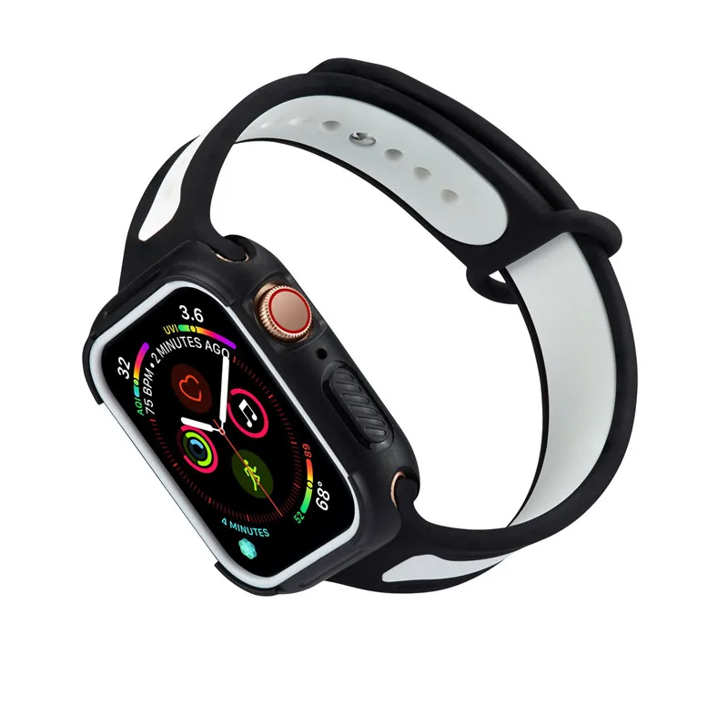 Sport style watch case for Apple watch series 4 watch shell protecive cover (24)