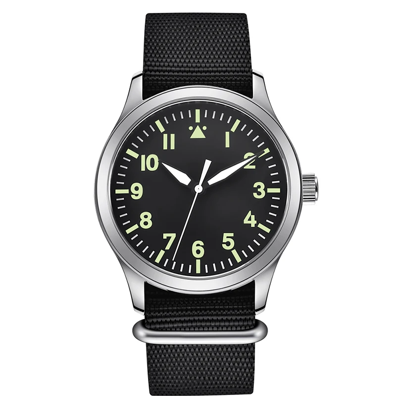 Top Brand Pilot Watch Men Nylon Military Water Resistant Automatic Movement Wristwatch Sapphire Luxury Mens Watches
Top Brand Pilot Watch Men Nylon Military Water Resistant Automatic Movement Wristwatch Sapphire Luxury Mens Watches