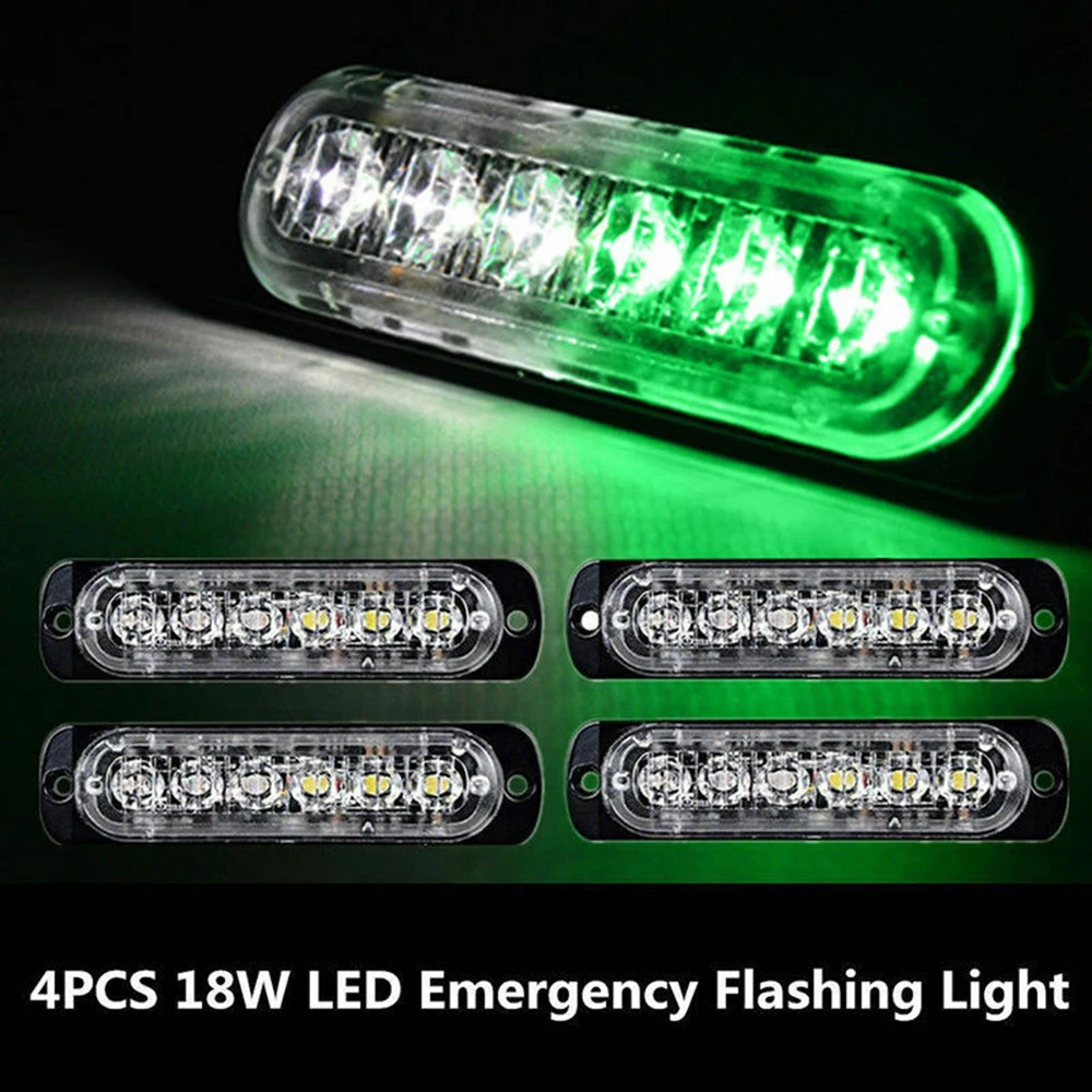 1PCS Motorcycle Green White 6 LED Car Truck Emergency Beacon Warning Hazard Flash Strobe Light Flasher Signal Lamp
1PCS Motorcycle Green White 6 LED Car Truck Emergency Beacon Warning Hazard Flash Strobe Light Flasher Signal Lamp