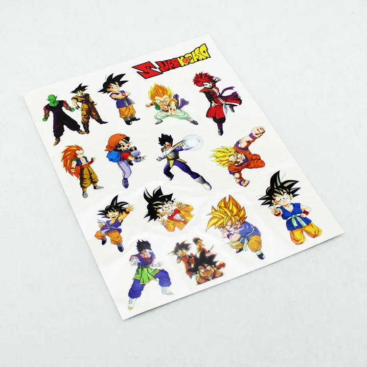 Waterproof Temporary Tattoo Sticker Dragon Ball Cartoon Anime tatto stickers flash tatoo fake tattoo for kids men women girl
Waterproof Temporary Tattoo Sticker Dragon Ball Cartoon Anime tatto stickers flash tatoo fake tattoo for kids men women girl