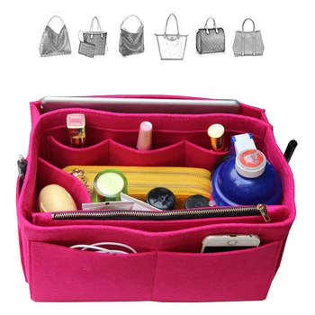 Customizable Felt Tote Purse Organizer/ Multi Pocket Bag in Bag Organizer For Tote/(w/ Diaper Pocket & Detachable Zipper Bag)
Customizable Felt Tote Purse Organizer/ Multi Pocket Bag in Bag Organizer For Tote/(w/ Diaper Pocket & Detachable Zipper Bag)