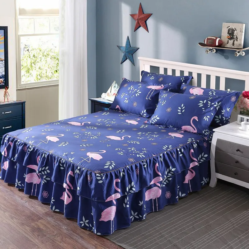 Cotton Bed Skirt and Pillowcases 3 Pieces A Lot Bed Sheet Mattress Cover with Elastic Band Bedding Sets Flamingo Bedding Sets
Cotton Bed Skirt and Pillowcases 3 Pieces A Lot Bed Sheet Mattress Cover with Elastic Band Bedding Sets Flamingo Bedding Sets