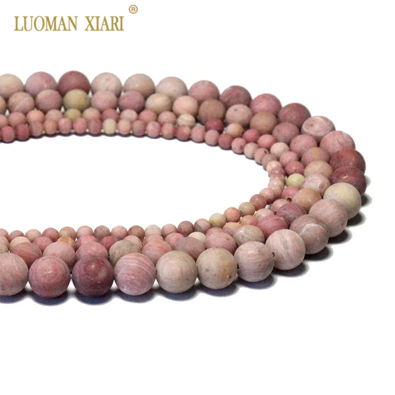 Wholesale AAA Natural Dull Polish Matte Rhodochrosite Natural Stone Beads For Jewelry Making DIY Bracelet Necklace 4/6/8/10mm
Wholesale AAA Natural Dull Polish Matte Rhodochrosite Natural Stone Beads For Jewelry Making DIY Bracelet Necklace 4/6/8/10mm