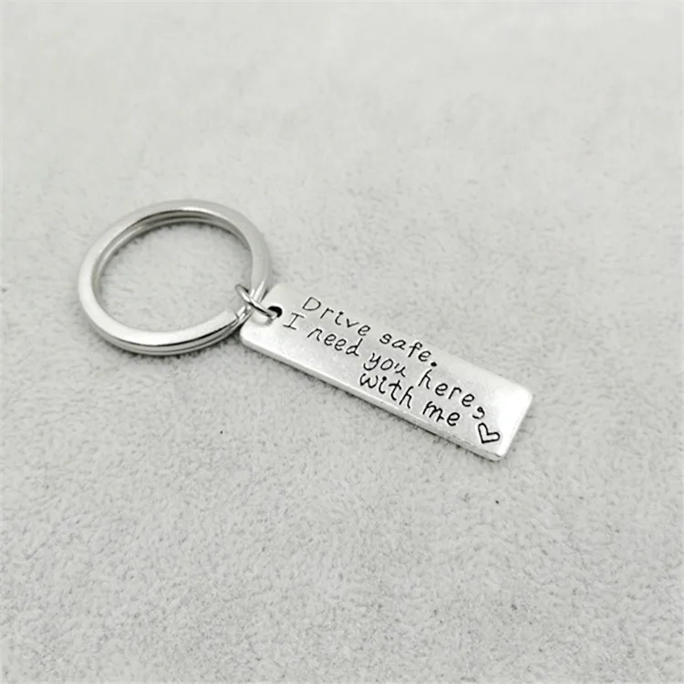1 Pcs Drive Safe Car Keychain Letter I need you here with me Trucker Keyring Gift For Husband Boyfriend Dad Valentines Day
1 Pcs Drive Safe Car Keychain Letter I need you here with me Trucker Keyring Gift For Husband Boyfriend Dad Valentines Day
