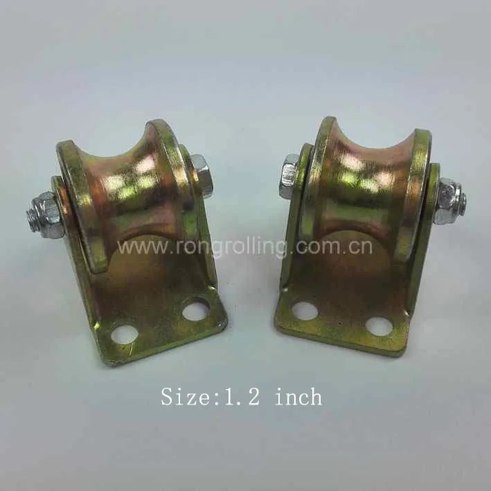 1.2 inch sliding gate door wheels/rollers/ pulleys groove U with two pcs 607bearing 6pcs/lot
1.2 inch sliding gate door wheels/rollers/ pulleys groove U with two pcs 607bearing 6pcs/lot
