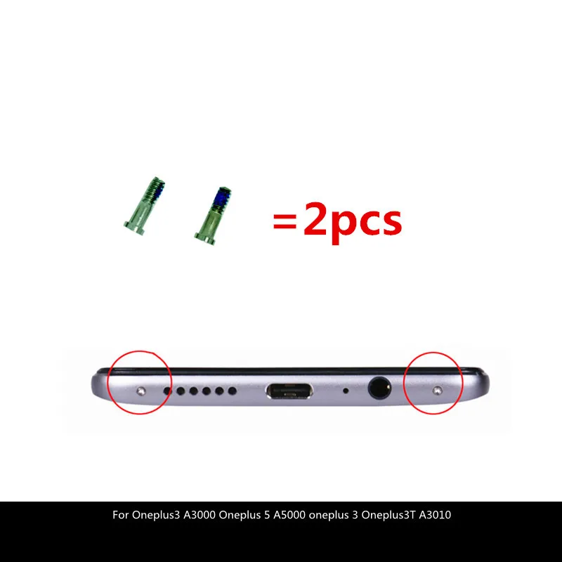 Repair Parts screw Dock Bottom Connector Screw For Oneplus3 A3000 Oneplus 5 A5000 oneplus 3 Oneplus3T A3010
Repair Parts screw Dock Bottom Connector Screw For Oneplus3 A3000 Oneplus 5 A5000 oneplus 3 Oneplus3T A3010