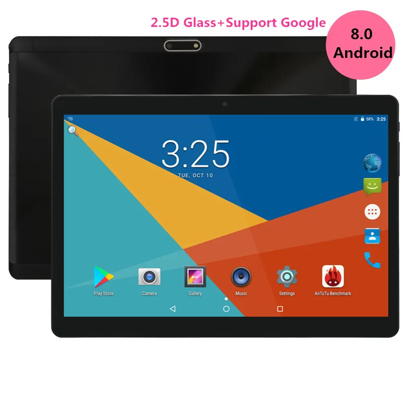 Super Tempered 2.5D Glass 10 inch tablet Android 9.0 Octa Core 6GB RAM 64GB ROM 8 Cores 1280*800 IPS Screen Tablets 10.1 + Gift
Super Tempered 2.5D Glass 10 inch tablet Android 9.0 Octa Core 6GB RAM 64GB ROM 8 Cores 1280*800 IPS Screen Tablets 10.1 + Gift