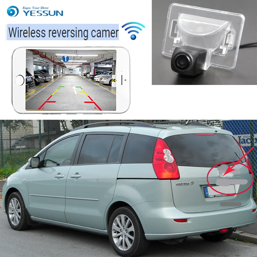 YESSUN Car new CCD hd Night Vision Backup Rear View wireless Camera for Mazda 5 Premacy MK2 2005~2010
YESSUN Car new CCD hd Night Vision Backup Rear View wireless Camera for Mazda 5 Premacy MK2 2005~2010