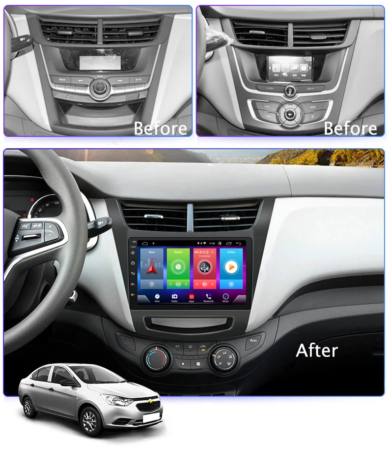 Car Android 8.1 Multimedia Player for CHEVROLET SAIL 15-18 GPS Navigation Device USB bluetooth steering wheel control support
Car Android 8.1 Multimedia Player for CHEVROLET SAIL 15-18 GPS Navigation Device USB bluetooth steering wheel control support