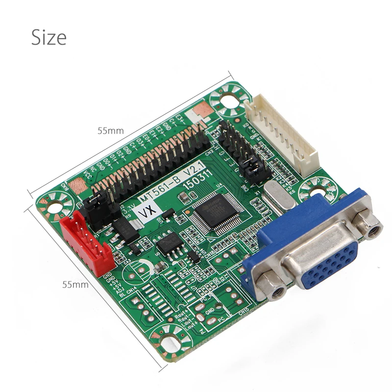 Бесплатная программа Verison MT516 B General LVDS плата драйвера ЖК дисплея VGA для 12 42