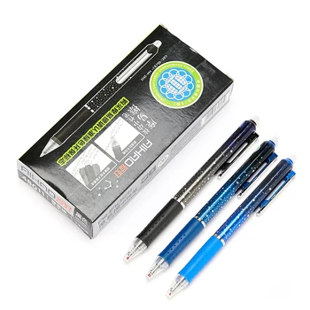 12pcs/pack Retractable Gel Pens 0.5mm Bullet Tip Black/Blue Ink Erasable Gel Ink Pens Writing Stationery School Office Supplies
12pcs/pack Retractable Gel Pens 0.5mm Bullet Tip Black/Blue Ink Erasable Gel Ink Pens Writing Stationery School Office Supplies