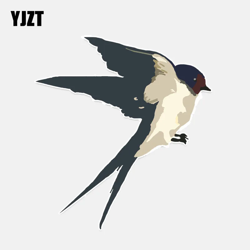 YJZT 12.7*14CM Unique Swallow Decor Car Sticker Colored Personalized Bumper Car Window 11A0269
YJZT 12.7*14CM Unique Swallow Decor Car Sticker Colored Personalized Bumper Car Window 11A0269