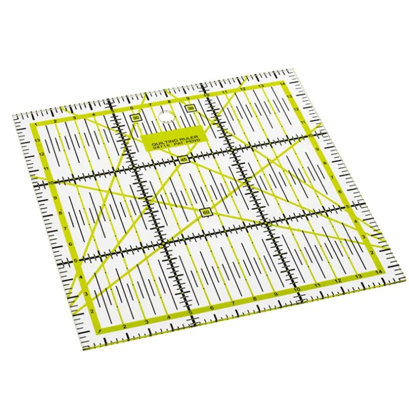 DIY Tool Ruler Sewing Tools 1 Pcs Tailor Craft Scale Rule Craft Patchwork Sewing Thick Cloth Square Grid Cutting
DIY Tool Ruler Sewing Tools 1 Pcs Tailor Craft Scale Rule Craft Patchwork Sewing Thick Cloth Square Grid Cutting