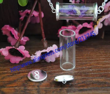 SALE Free ship!! 20sets 28*12mm tube glass globe & two silver cover button base set , glass vial pendant, DIY glass cover
SALE Free ship!! 20sets 28*12mm tube glass globe & two silver cover button base set , glass vial pendant, DIY glass cover