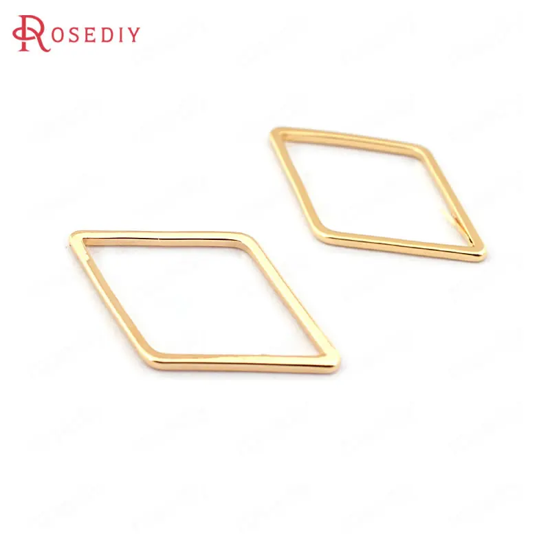 (33591)20PCS 9*16MM 23*13MM 24K Gold Color Brass Rhombus Shape Closed Connect Rings High Quality Jewelry Findings Accessories
(33591)20PCS 9*16MM 23*13MM 24K Gold Color Brass Rhombus Shape Closed Connect Rings High Quality Jewelry Findings Accessories